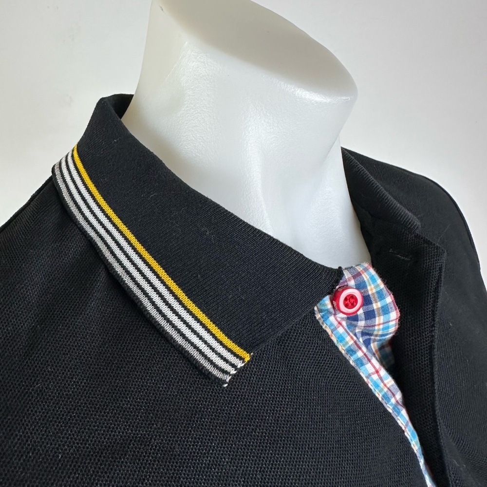 Hugo Boss Interesting Design Polo Shirt Size XL - Picture 10 of 10